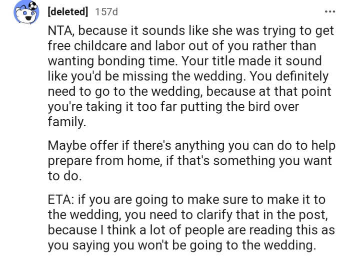 OP needs to make some clarifications