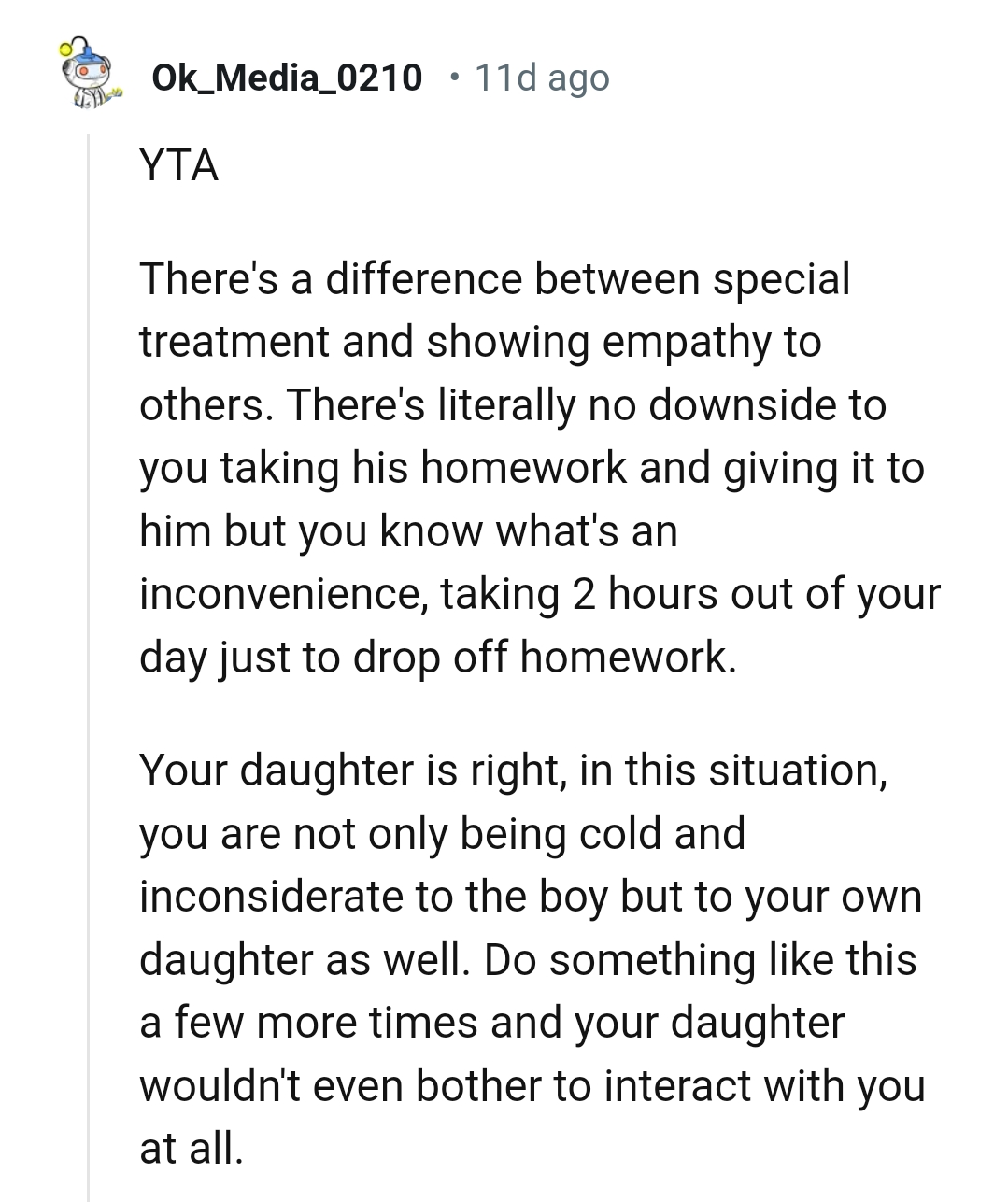 There's a difference