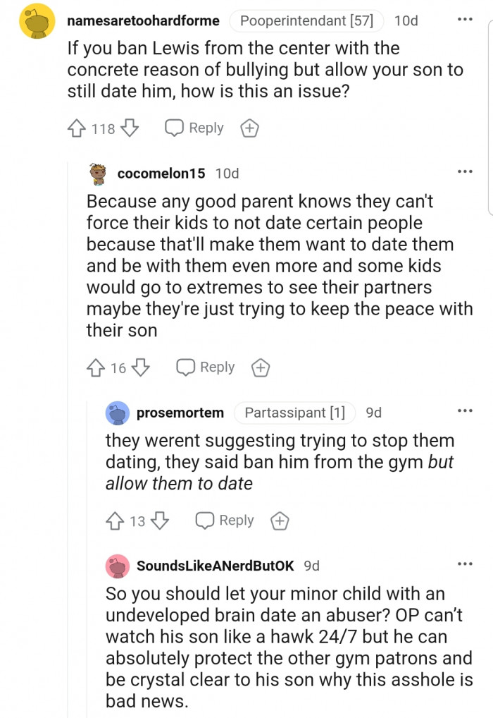 A very interesting argument between these Reddit users