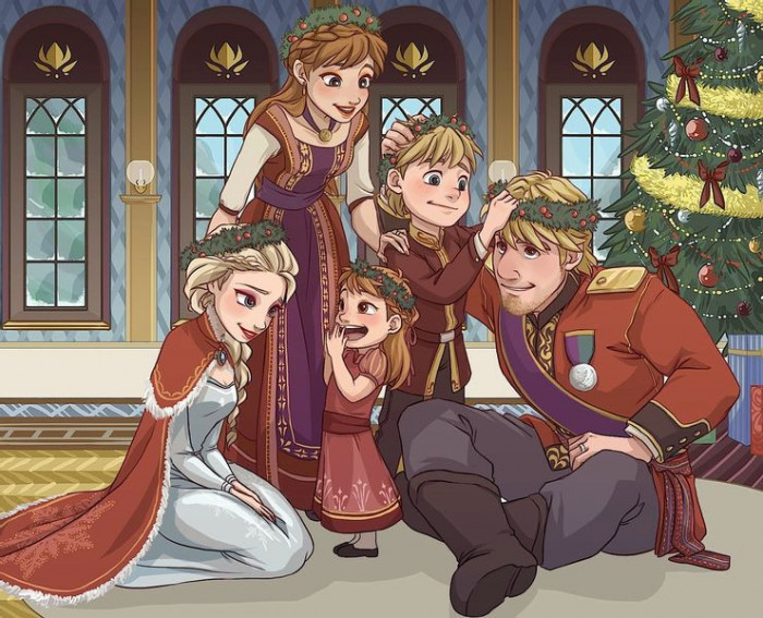 9. Anna and Kristoff (Frozen)