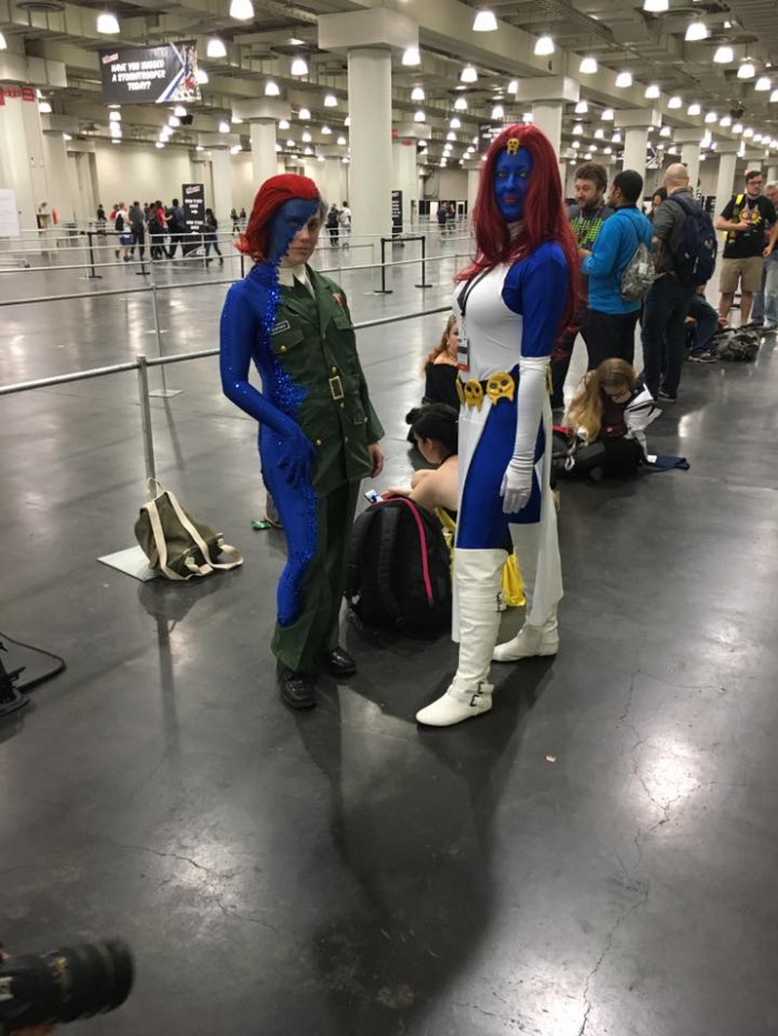 Lindsay wrote: “The response at the convention was overwhelmingly positive. Everyone (even many artists and vendors) loved seeing a different type of transformation.”