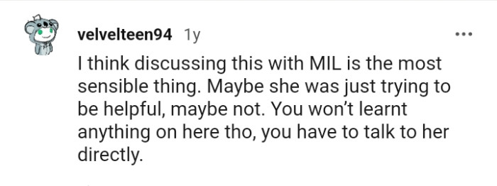 Let's head into the comments section and find out what other Redditors have to say regarding the story