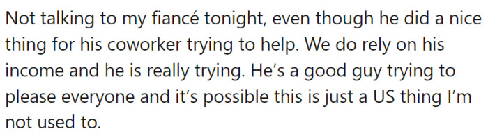 OP has offered the following explanation for why they think they might be the a-hole: