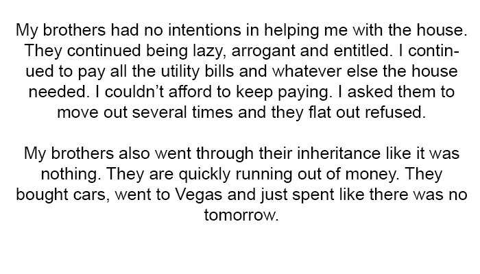 I couldn’t afford to keep paying.