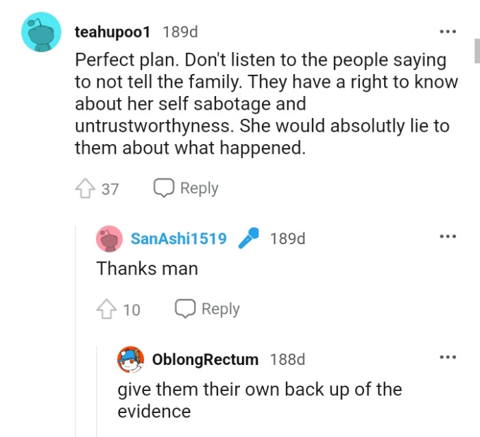 They have a right to know about the sabotage