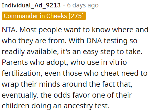 DNA testing is readily available, and many people are curious about their ancestry.