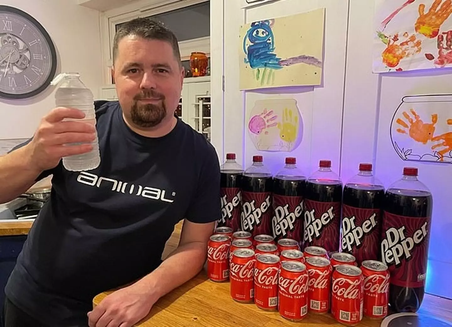 Tom’s soda habit began like any other—just a can of Dr. Pepper at lunch.