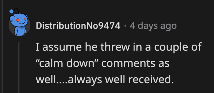 That is always such a helpful suggestion.