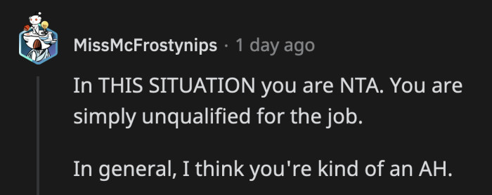 A person who has no desire to be around children whatsoever is the last person who should be babysitting five sick children.