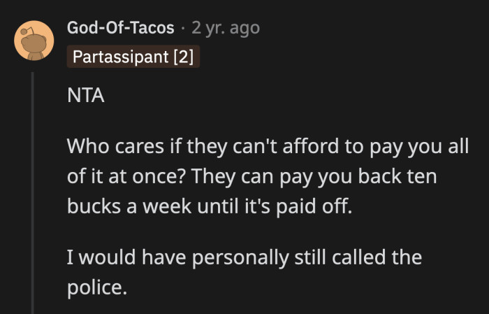 It's anxiety-inducing that these teenagers stole a machete and a gas can. Whatever they were planning to do couldn't be a good thing.
