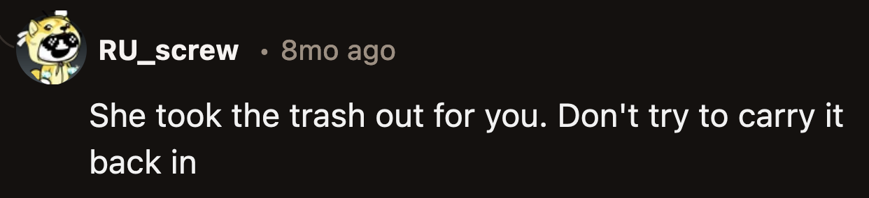 It was her husband's birthday, but it was OP who received a wonderful gift. She doesn't have to play nice with her monster-in-law anymore.