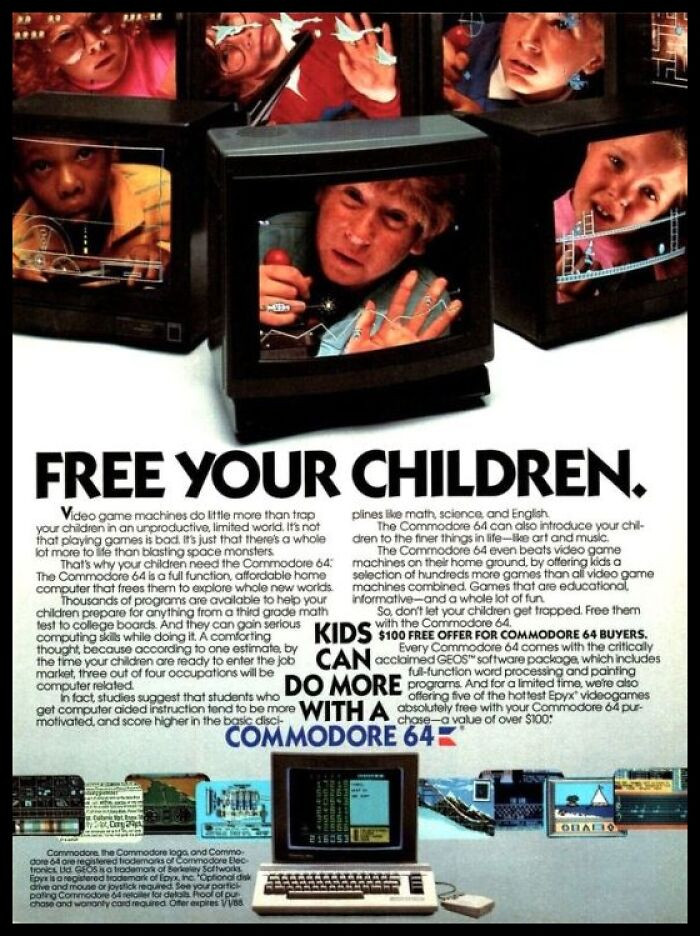 1987, Commodore 64