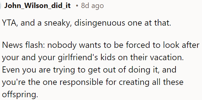 OP is being sneaky and disingenuous.