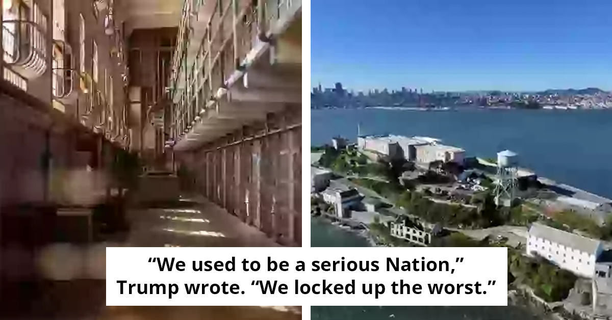 Alcatraz's Last Living Inmate Reveals Chilling Details Inside The Prison Amid Trump's Reopening Plans