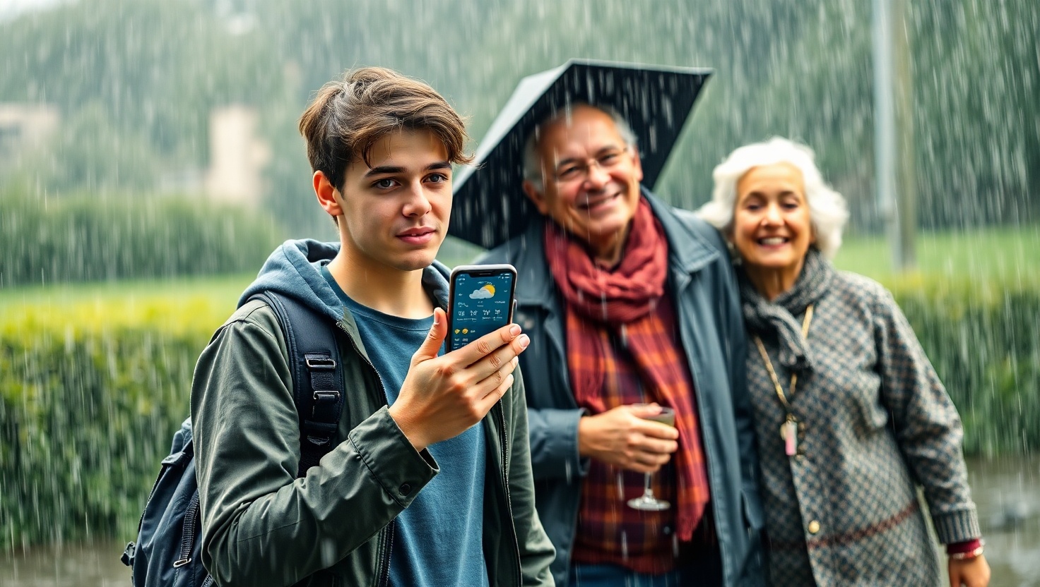 Should I Trust My Parents' Gut Feeling Over Weather Apps? AITA?