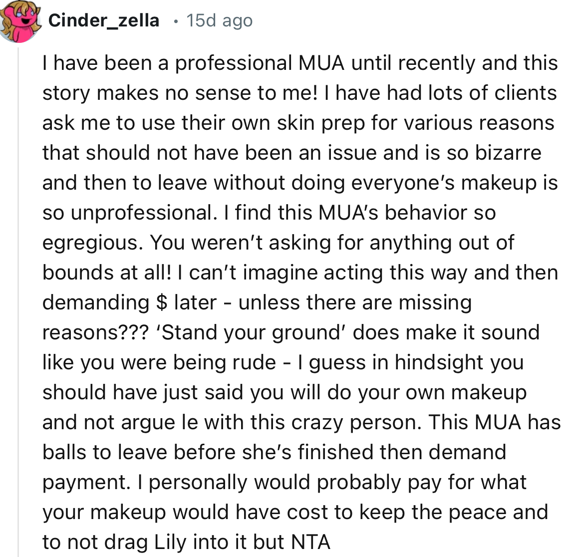 We gathered the most upvoted comments from the Reddit community.