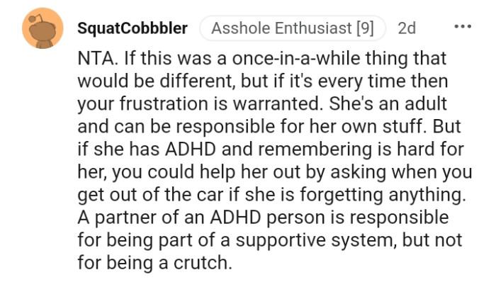 The frustration is warranted if...