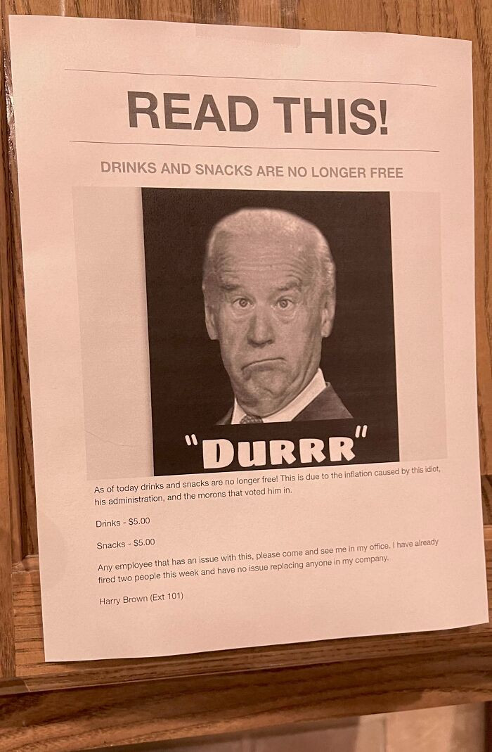 4. Not everything is political. Except for snacks, specifically in this place.