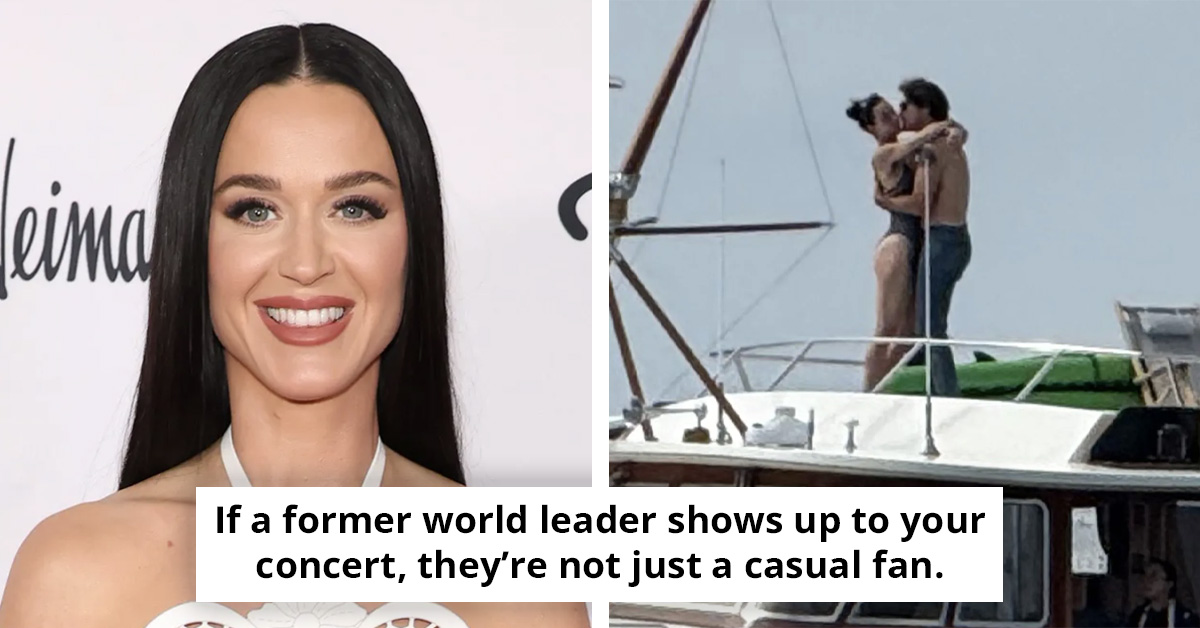 New Photos Show Katy Perry and Former Canadian Prime Minister Justin Trudeau Kissing on Private Yacht