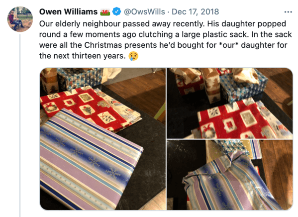 25. This is very sweet.