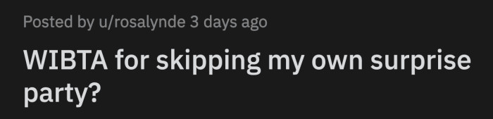 OP thought the quiet dinner she planned with her friends the day after the concert was enough