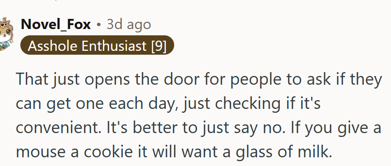 However, this may open the door to daily calls...