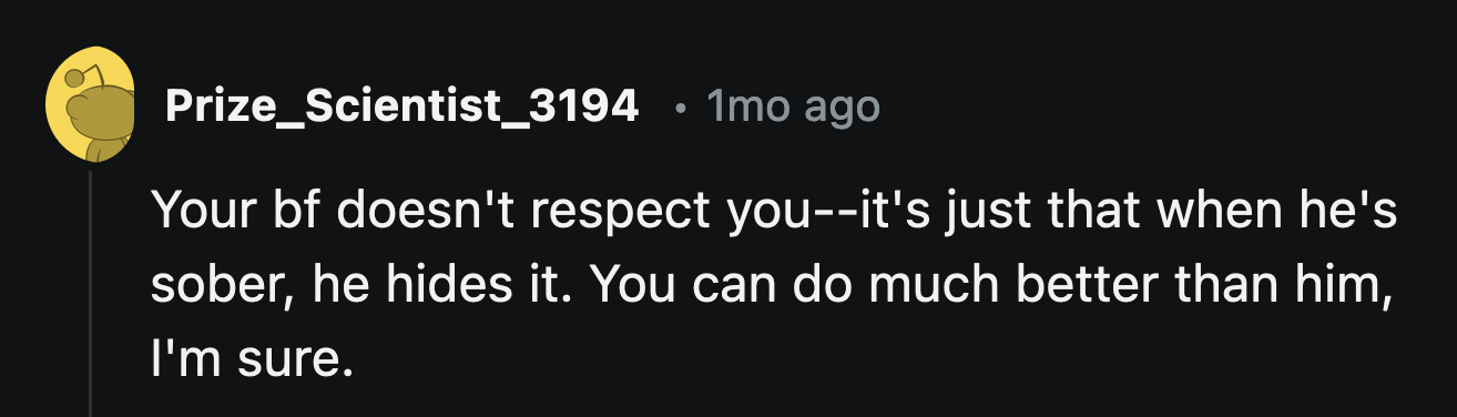 Some Redditors weren't as forgiving as OP was.