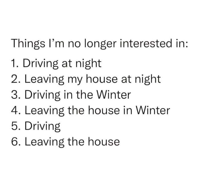 No longer interested in: