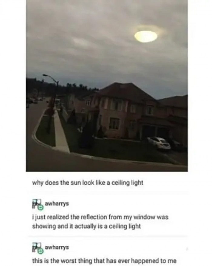 17. The sun clearly has a glorious view here