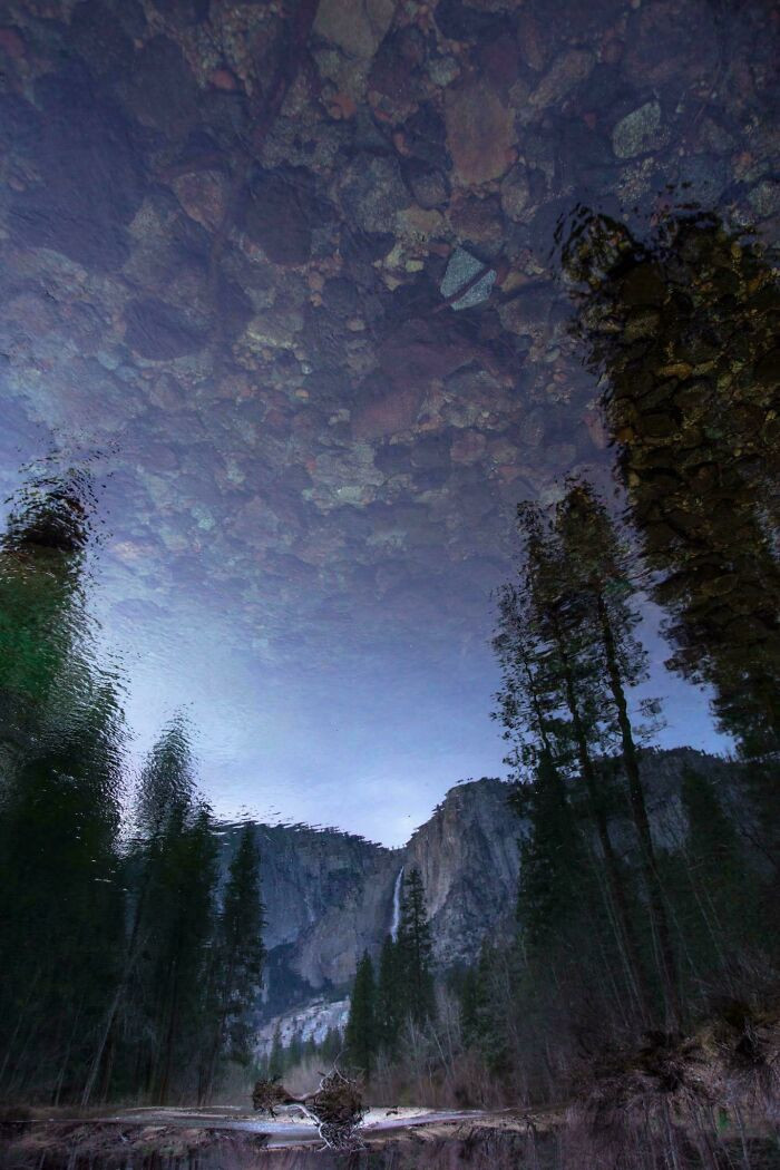 "Standing In The River With A Cool Reflection"