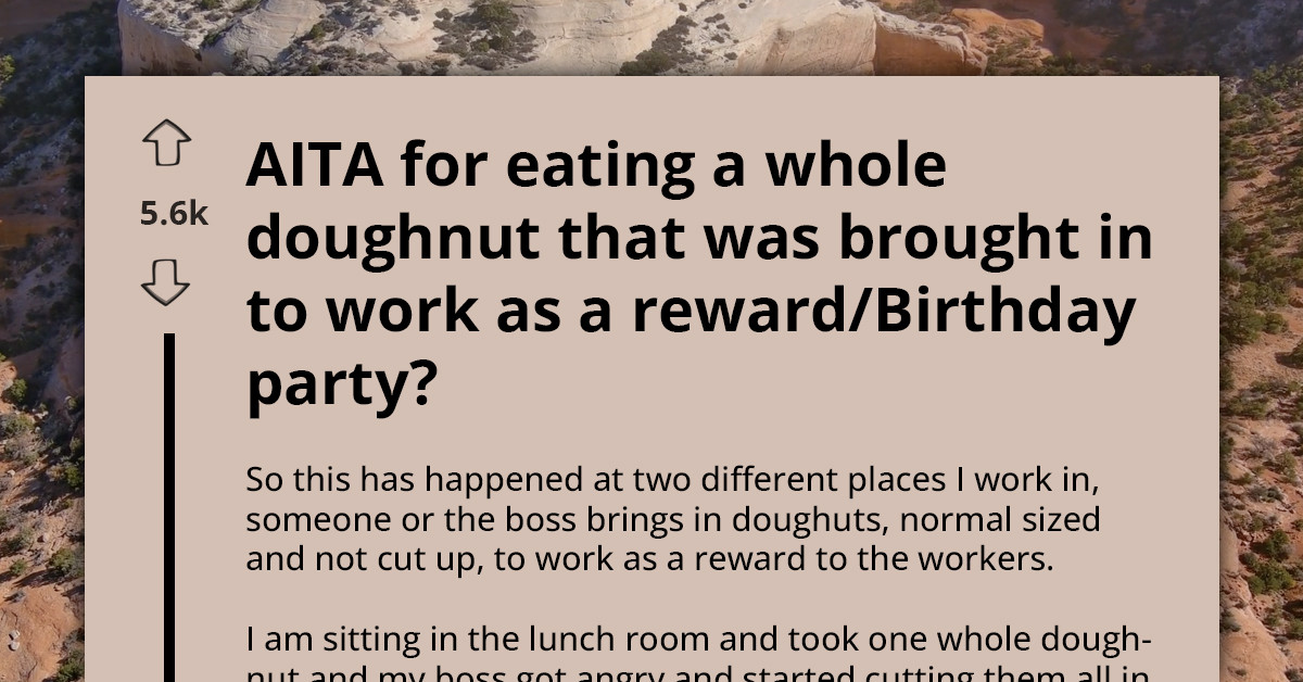 Workplace Tension Erupts Over One Uncut Doughnut