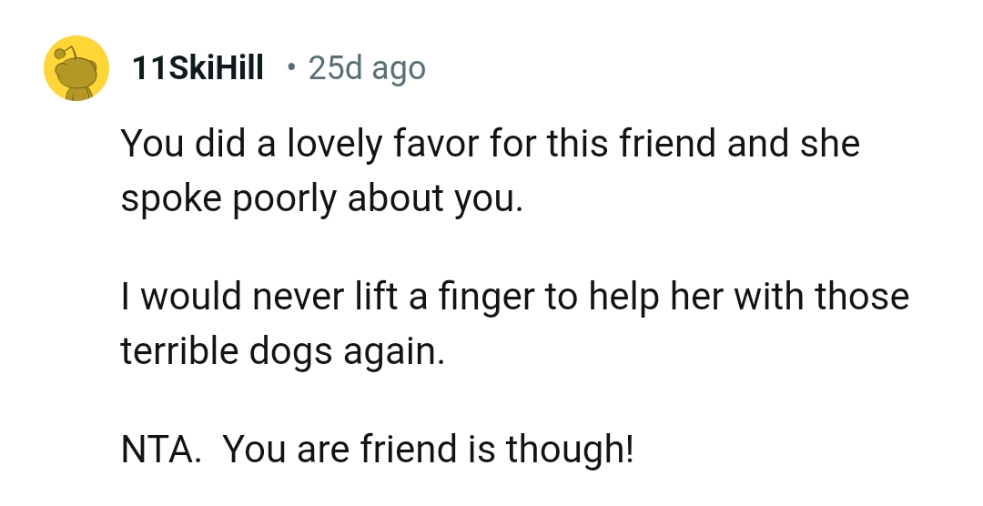 Let's find out what other Redditors have to say by scrolling through the comments section