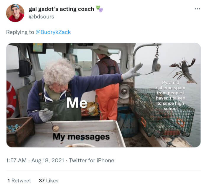 15. Messages from Long-Forgotten Contacts