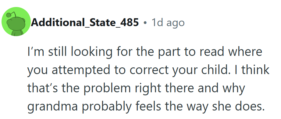 A Gentle but Pointed Jab — This Commenter Wonders If the Real Issue Started Long Before the Teacher Stepped In.