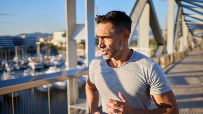 Carol Deytrikh-White discussing early MND symptoms and raising awareness