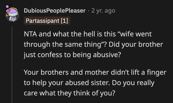 That was a terrifying thing to say casually