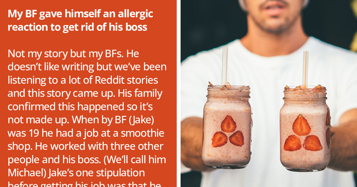 Teen Intentionally Triggers Allergic Reaction To Get His Bossy Manager Fired