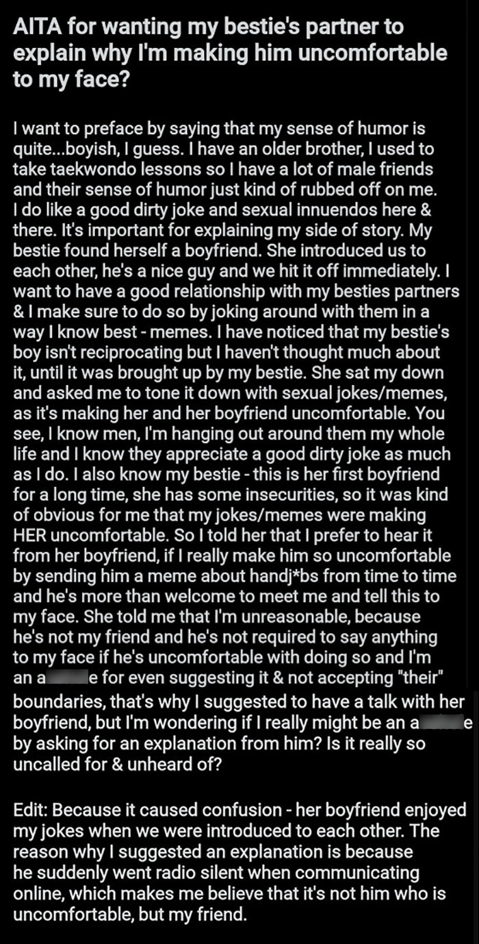 33. This is inappropriate.