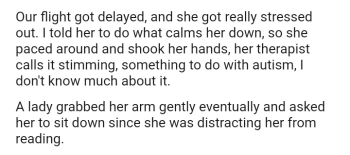 Her therapist calls it stimming as it has something to do with autism