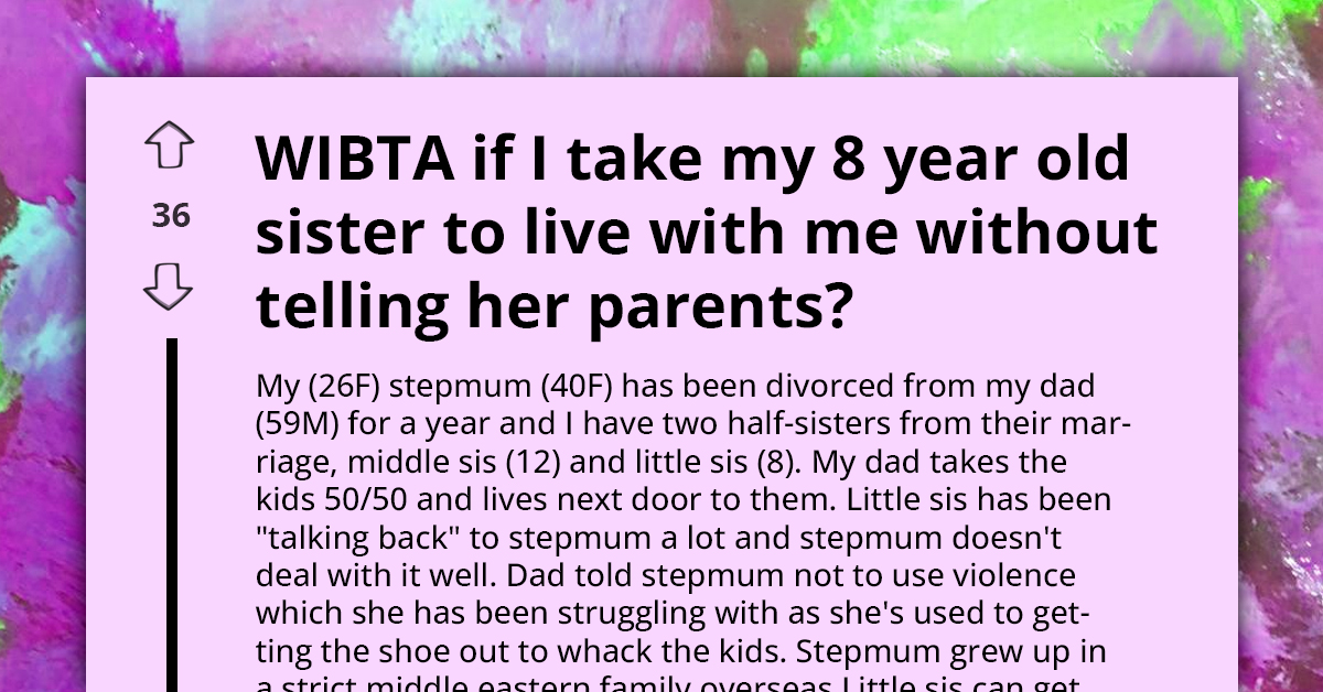 Lady Retraces Her Steps After Thinking About Taking Her Little Half-Sister Without Informing Her Parents