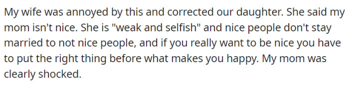 OP's wife calls their mom 