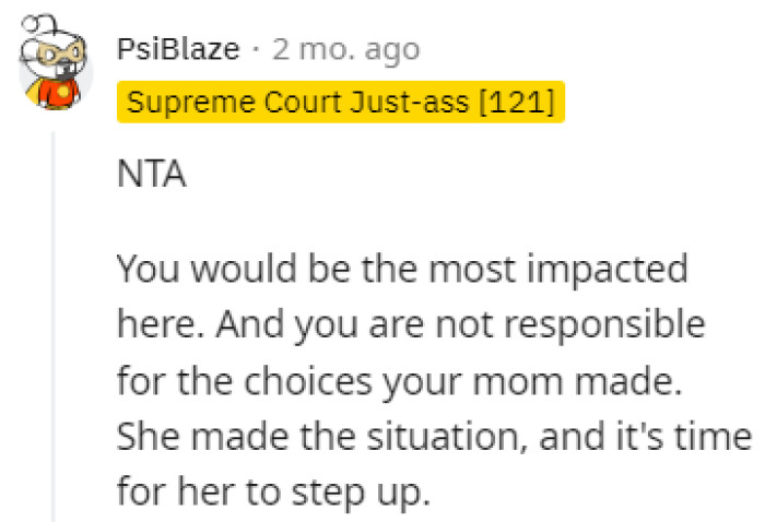 It's not OP's responsibility