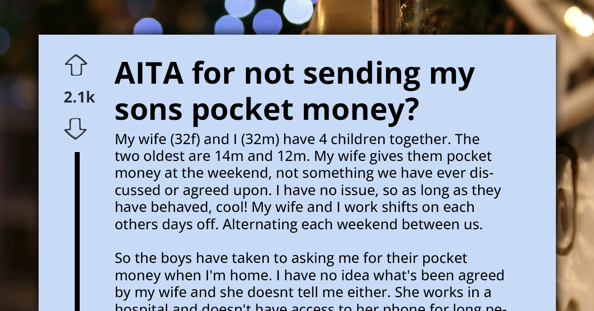 Dad Draws Hard Line On Pocket Money, Claims It “Wasn’t His Agreement”, Sparks Marriage Showdown