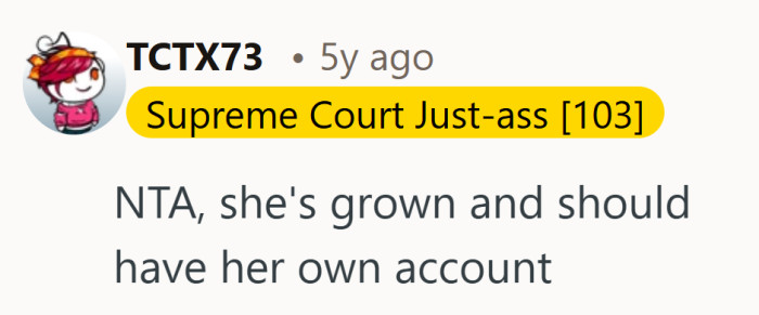 This frames independence as a natural next step, not a punishment.