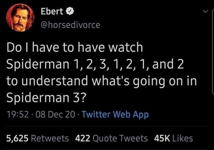 18. Try explaining this to someone who's not a fan.