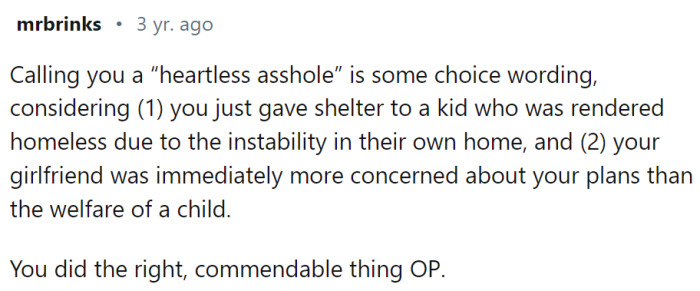 Who is heartless here?