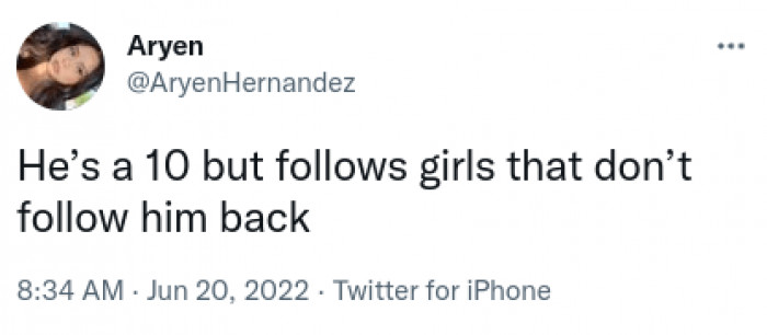 4. Honestly, I think this is just something all women will have to put up with nowadays because all guys do this.