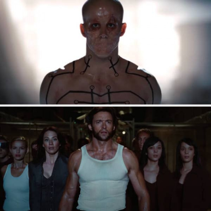 4. Movie X-Men Origins: dead Wade Wilson/Deadpool returned as the mutant killer Weapon XI: