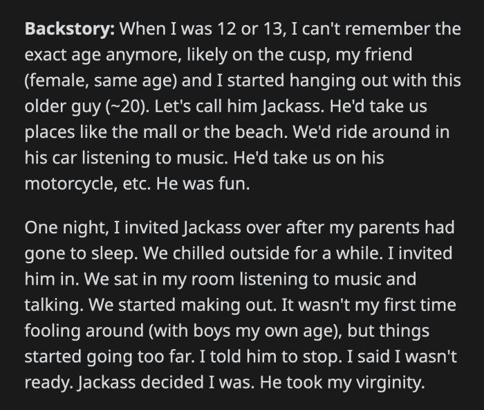 She had a flashback and searched for Jack online. He has a wife and a daughter.