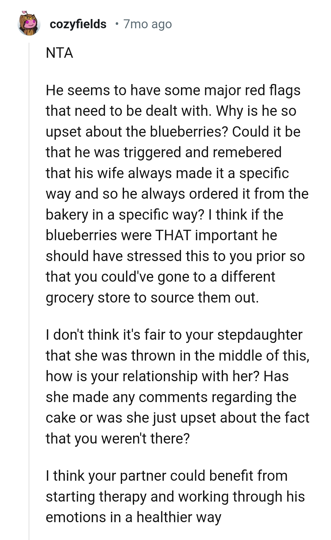 Could it be that he was triggered or what?